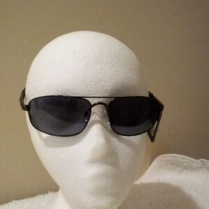 Mens Tracker Foster Grant Black Iron Man Sunglasses